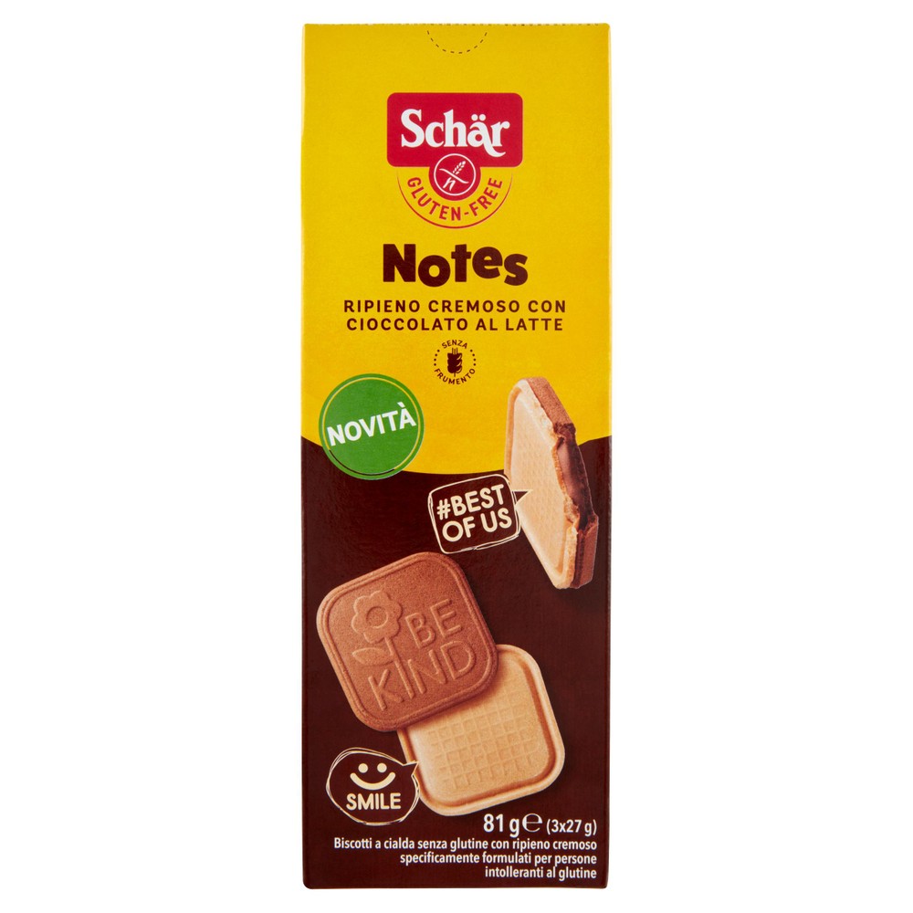 Schar Notes Biscotto 81g