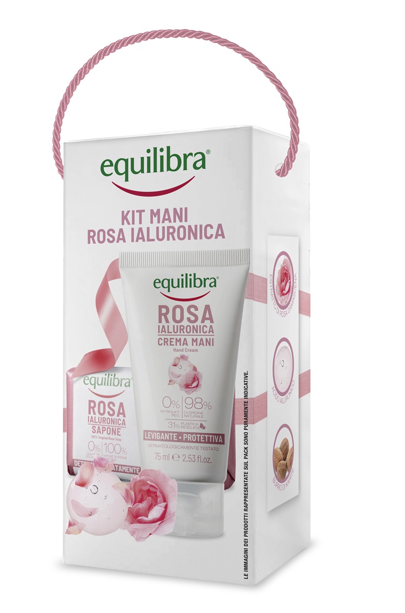 EQUILIBRA KIT MANI ROSA IALURONICA