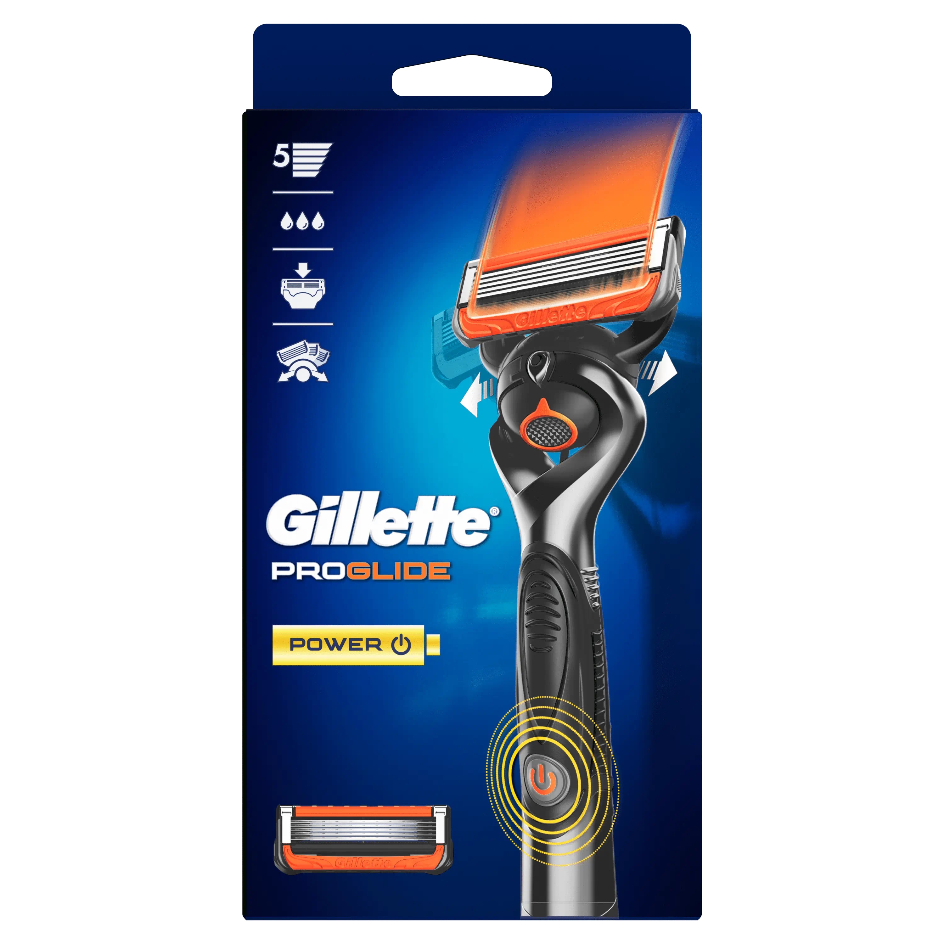 GILLETTE NEW FLEXBAL RASOIO POW 2U