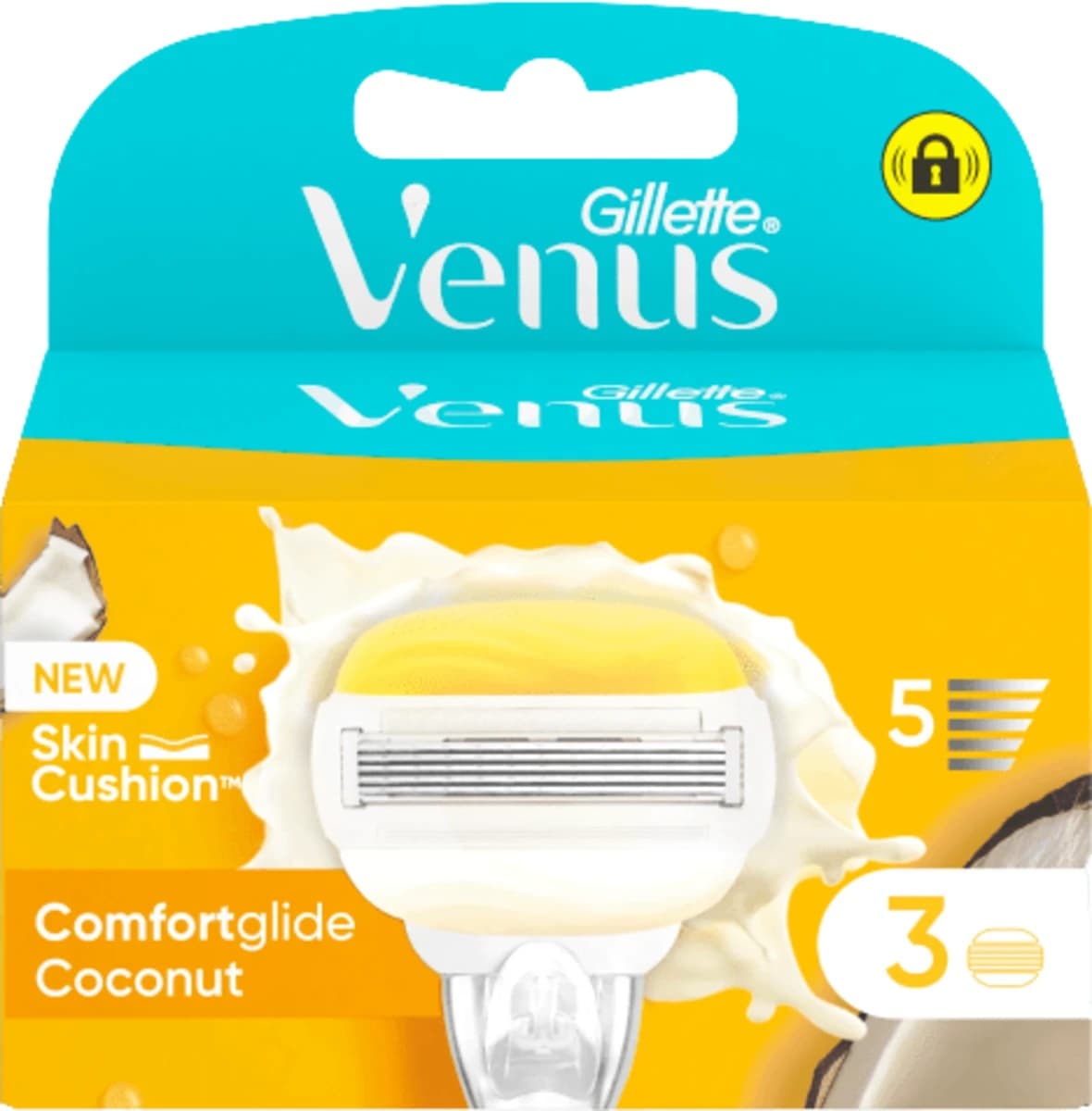 GILLETTE VENUS COCONUT 5 LAME 3PZ