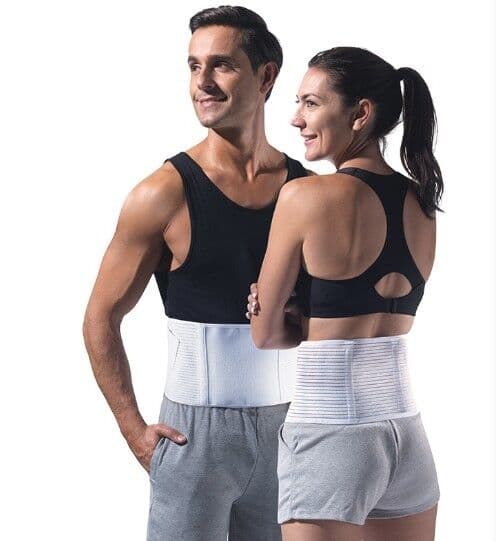 Fascia post-operatoria abdostrap ii nero 32 cm s