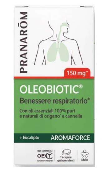 Pranarom aromaforce oleobiotic 15 capsule