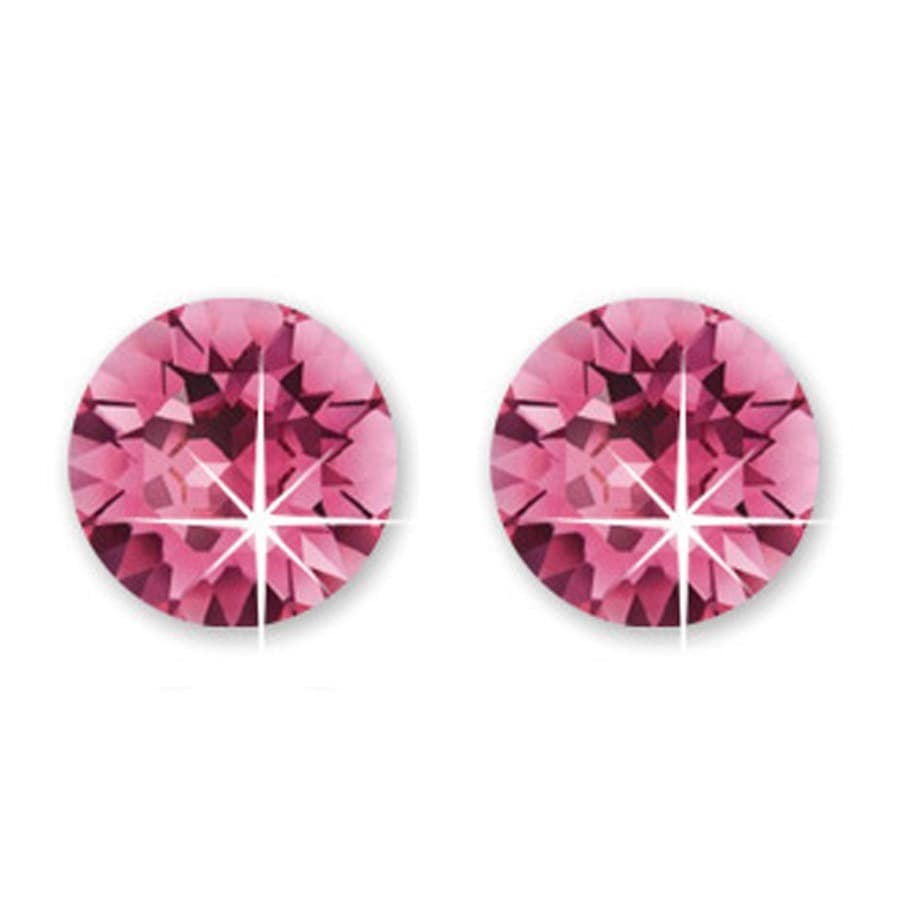 BJT946 ORECCHINI SWAROVSKI ROSE STAINLESS STEEL