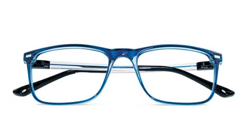 Occhiale da lettura premontato twins gold dioniso blu +3,00