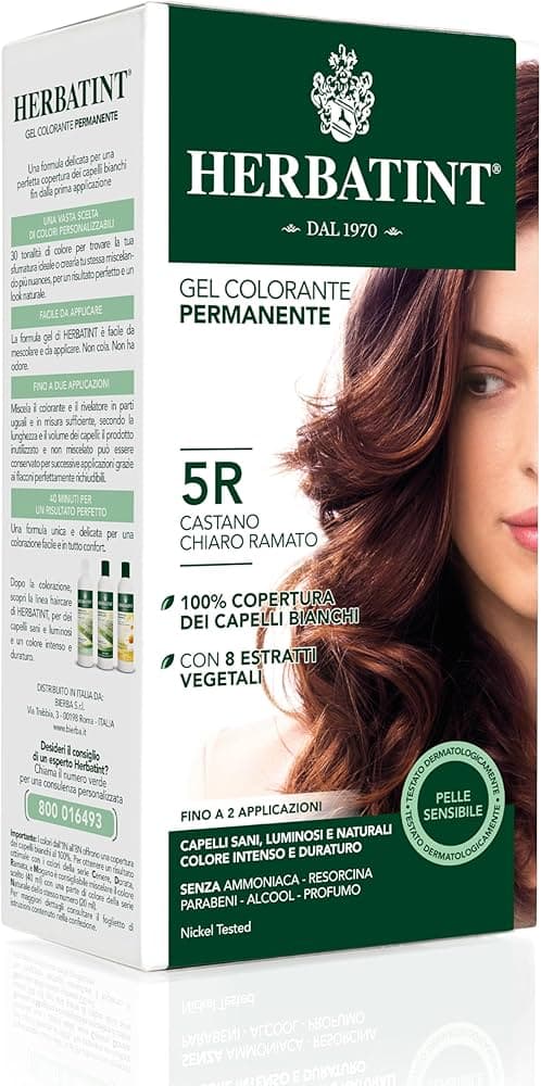 Herbatint 5 R Castano Chiaro Ramato 170 Ml