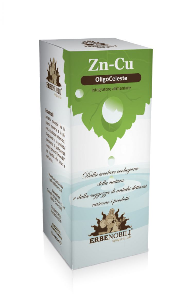 Erbenobili Zinco-Rame (Zn-Cu) Oligoceleste 50 ml