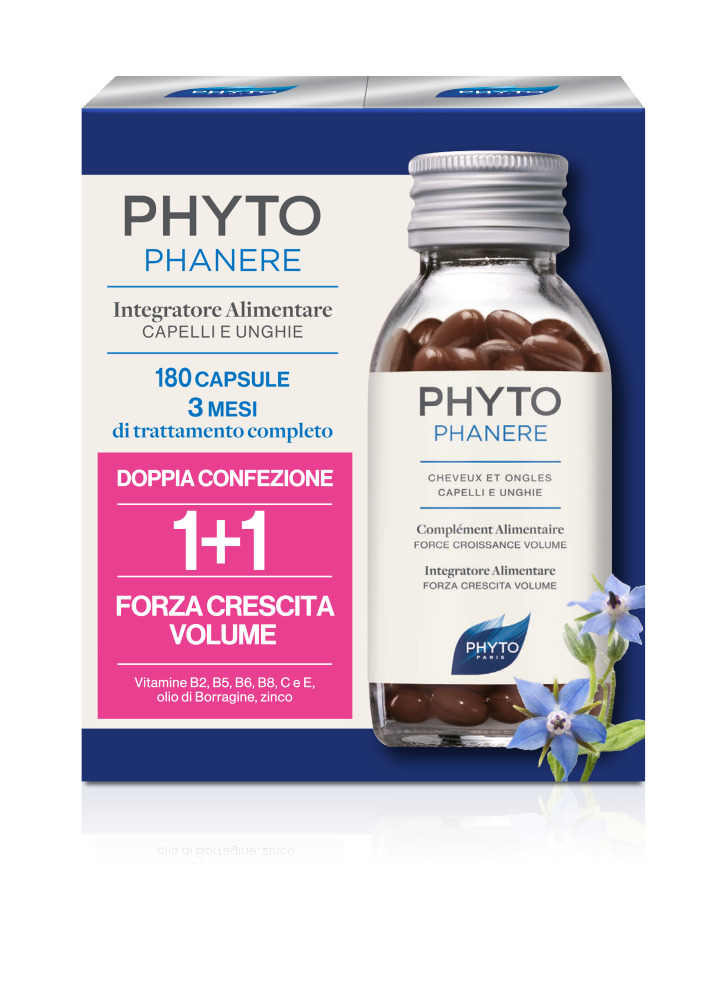 Phyto Phytophanere Integratore Alimentare Per Capelli e Unghie 180 Capsule