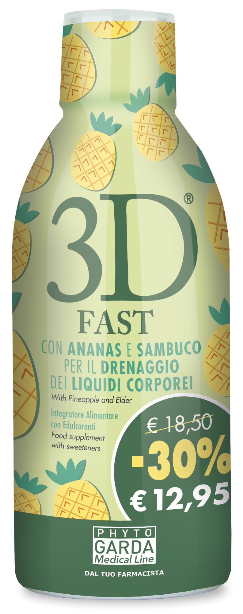 3D Fast Integratore Di Estratti Vegetali 500 ml