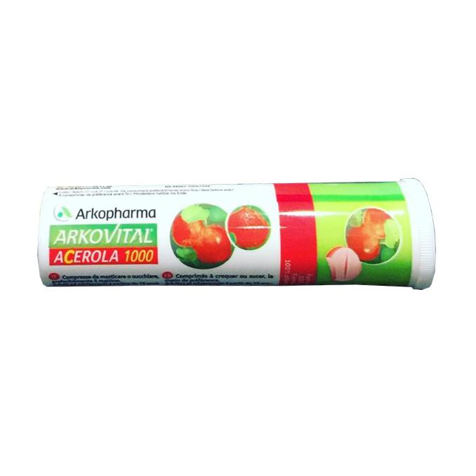 Arkovital Acerola Integratore Vitamina C Tubo 15 Compresse