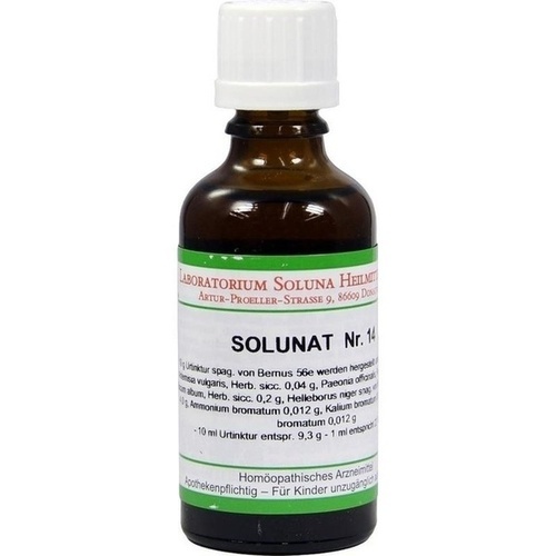 SOLUNAT 14 50ML