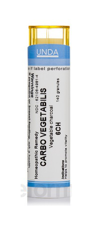 Cemon Carbo Vegetabilis 6CH Granuli Tubo