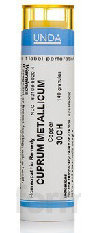 Cemon Cuprum Metallicum 30CH Granuli Tubo
