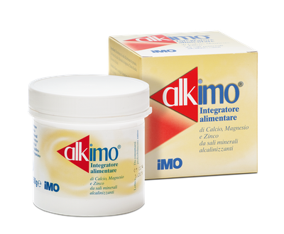 AlkIMO Polvere Integratore di Calcio Magnesio e Zinco 150 g