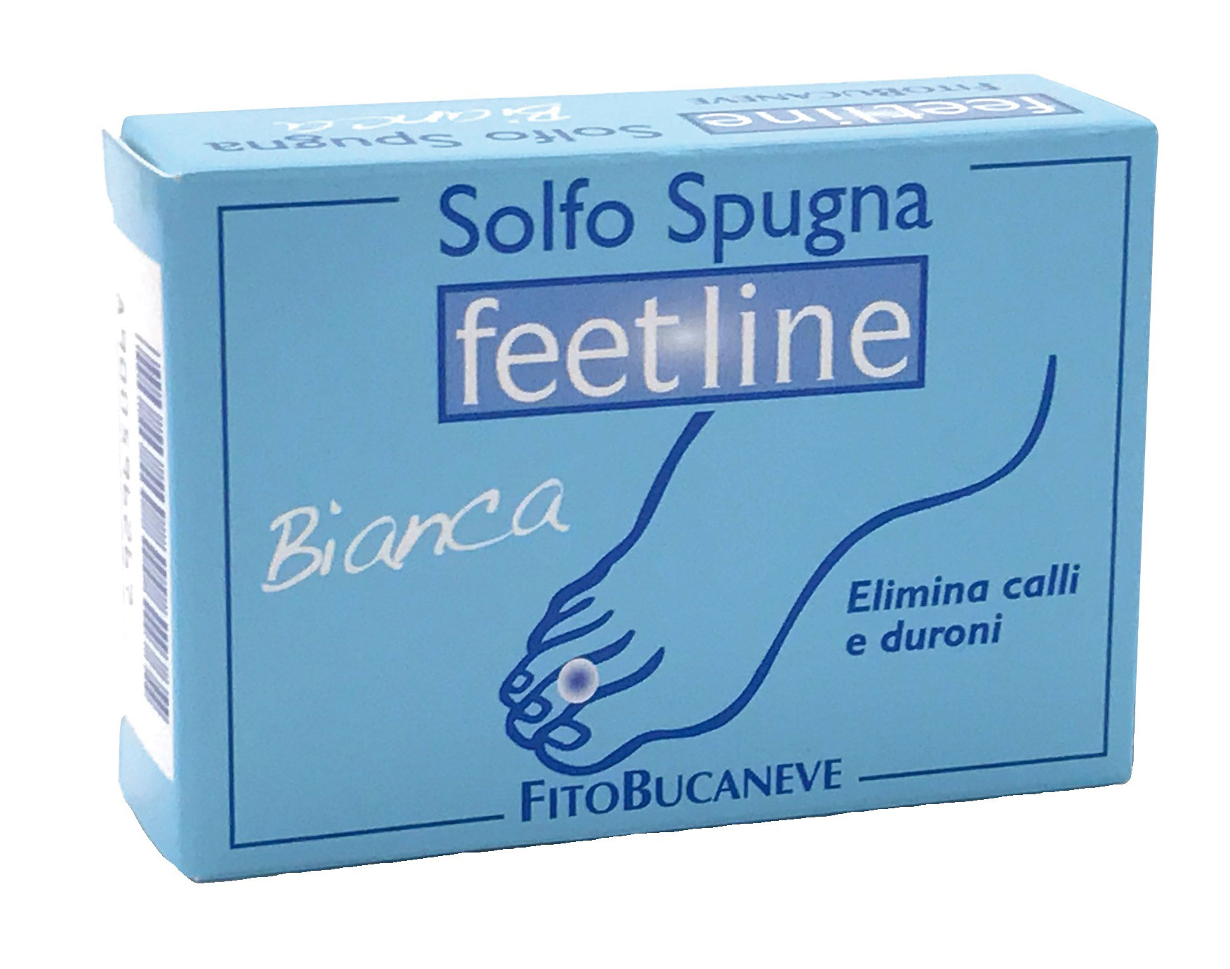 Feetline solfo spugna bianca
