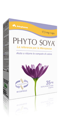 Phytosoya 17,5 mg Integratore Menopausa 60 Capsule