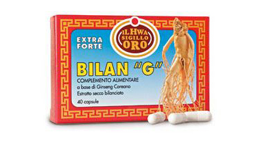 Naturando Ginseng Bilan-G Integratore 40 Capsule