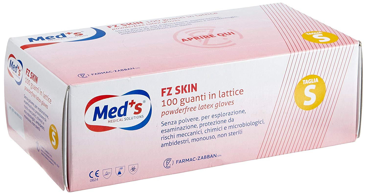 GUANTO SKIN LATT 1,5 S/POLV S