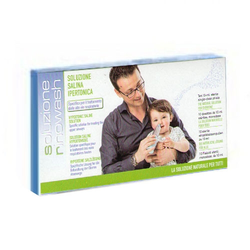 Rinowash Soluzione Ipertonica Nasale 10 Flaconcini