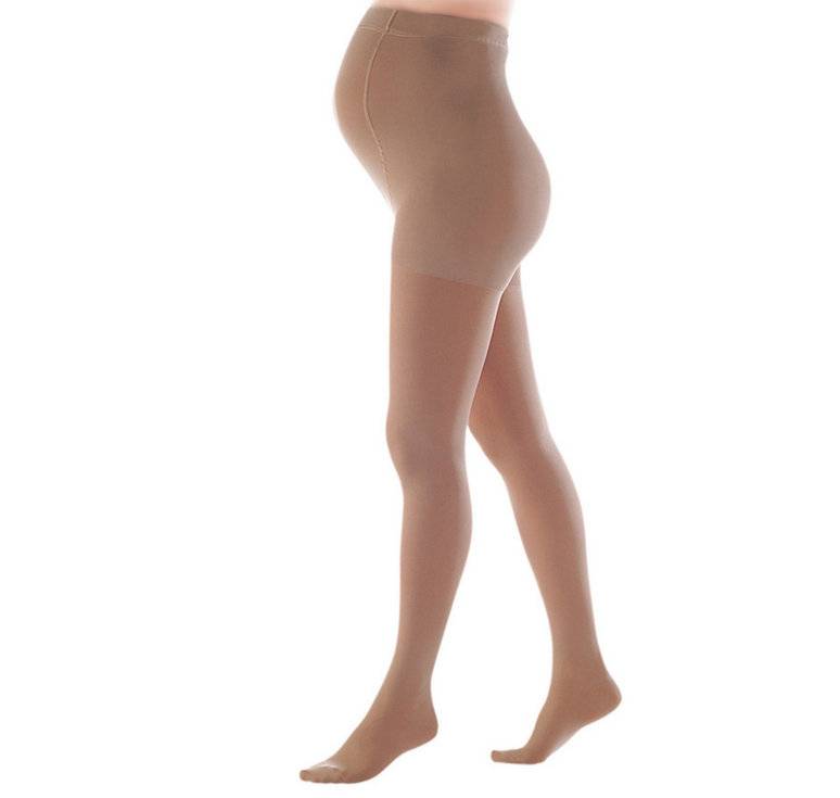 Sigvaris 702 AT Collant Materna Compressivo Terapeutico Punta Aperta Colore Crispa Taglia 4 M Lungo