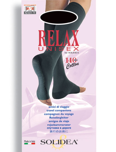 Relax Unisex Ccl 2 Punta Aperta Blu Scuro 3 - L