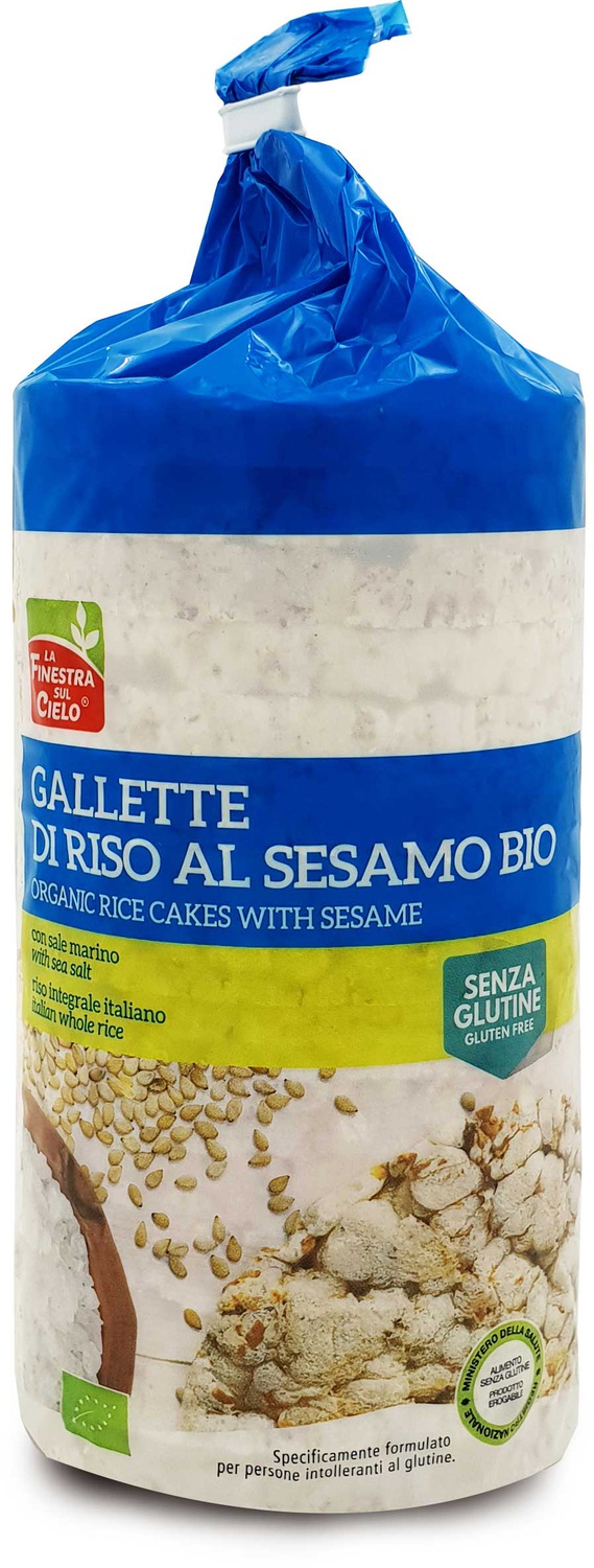 Gallette Riso Sesamo 100G Bio