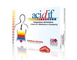 Acidif Retard Integratore Per Apparato Urinario Mirtillo Rosso 30 Compresse