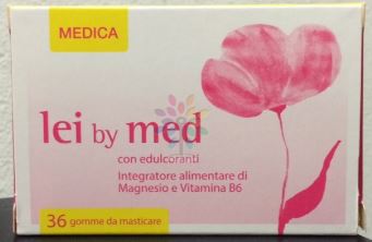 Lei by med 36 chewing gum