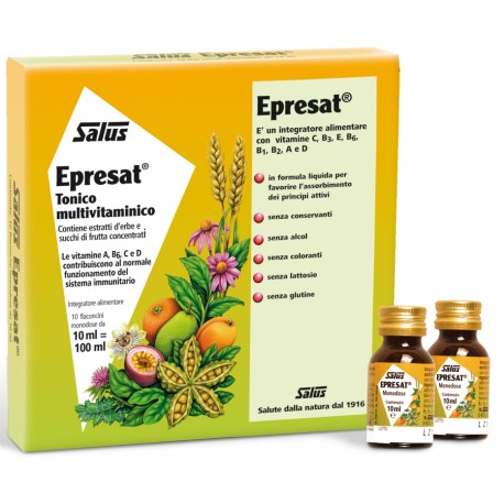 Salus Epresat Tonico Multivitaminico 10 Flaconcini da 10 ml