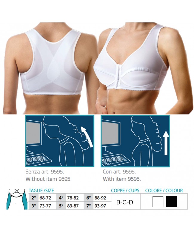 Orione 9595 reggiseno raddrizzaspalle b bianco 7