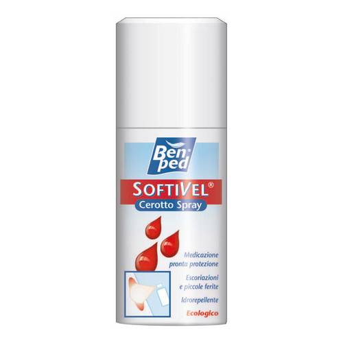 BenPed Softivel Cerotto Spray Medicazione Pronta Protezione 30 ml