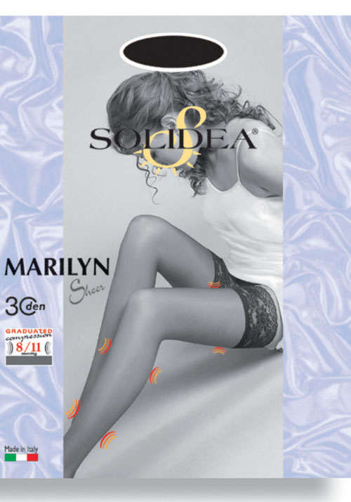 Marilyn 30 Sheer Autoreggente Glacè 4 - L