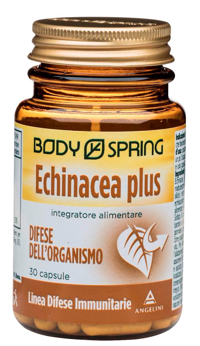 Body Spring Echinacea Plus Integratore Difese Immunitarie 30 Capsule