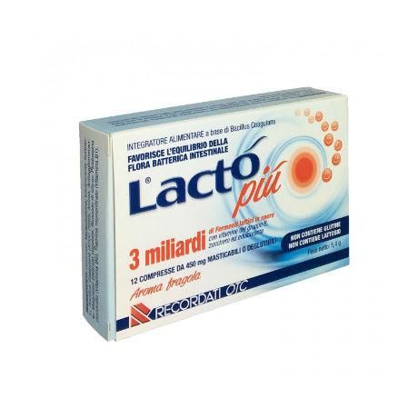 Lacto' Più 3 Miliardi Integratore Fermenti Lattici in Spore 12 Compresse