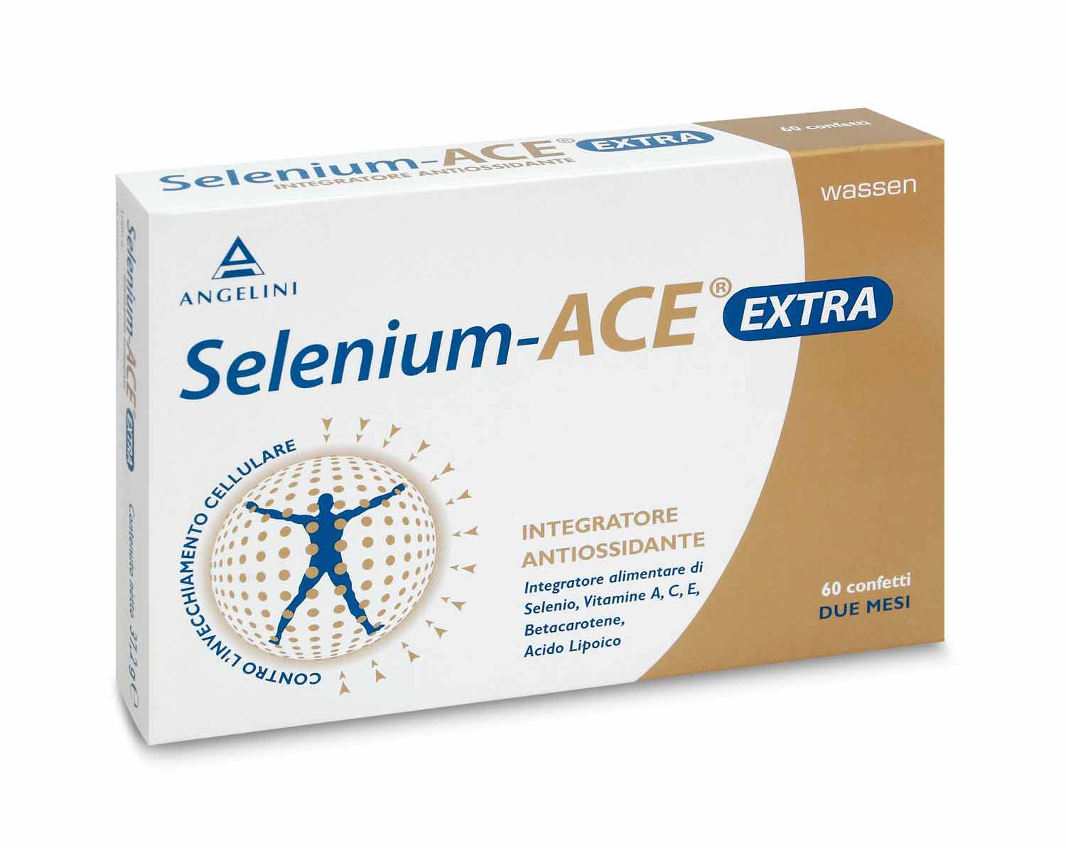 Body Spring Selenium ACE Extra Integratore Antiossidante 60 Confetti