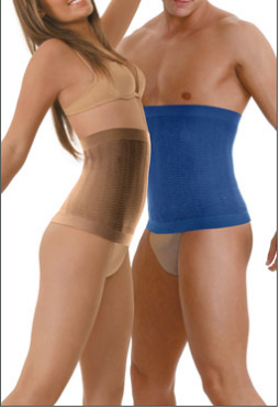 Silver Wave Abdominal Band Noisette 3 - ML
