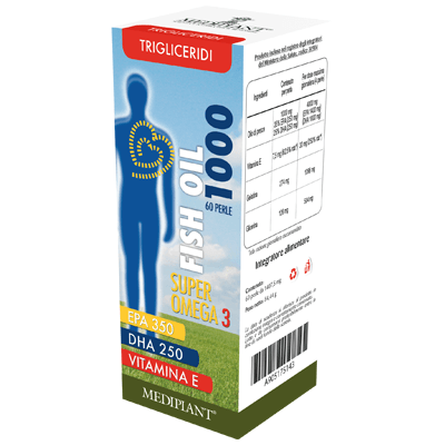 Mediplant Fish Oil Integratore 60 Perle
