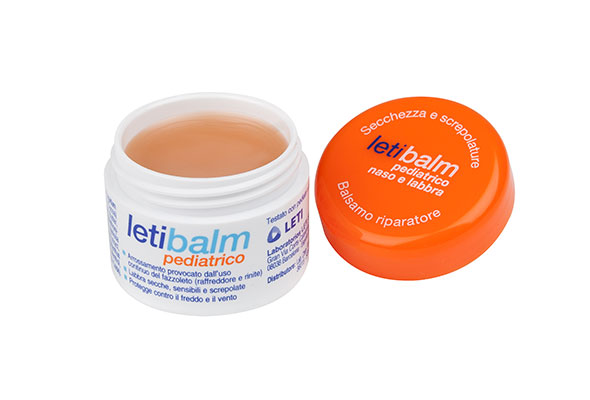 Leti Balm Pediatrico Balsamo Idratante Naso E Labbra Secche Vasetto 10 ml
