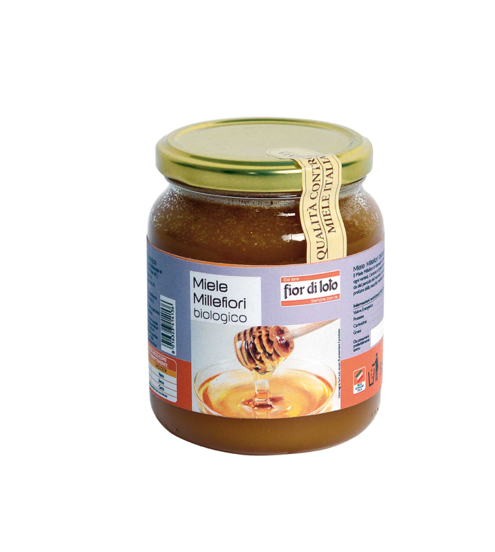 Fior Di Loto Miele Millefiori Biologico 500 g