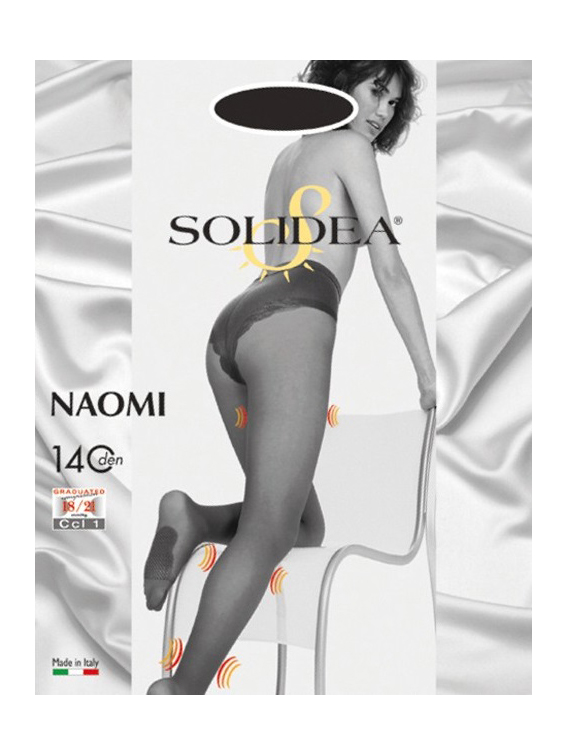 Solidea Naomi 140 DEN Collant Compressivo Modellante Colore Visone Taglia 2