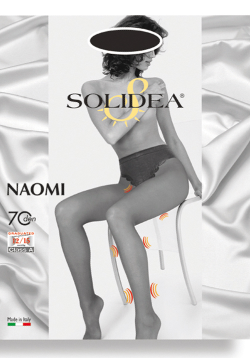 Solidea Naomi 70 DEN Collant Compressivo Modellante Colore Cammello Taglia 4 XL