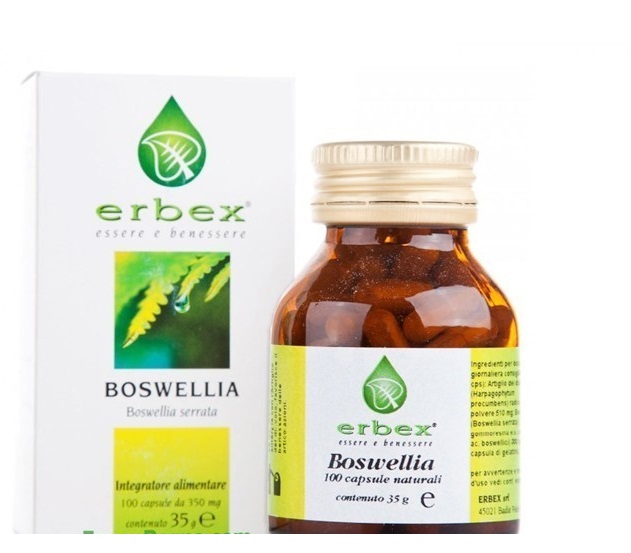Erbex Boswellia Integratore 100 Capsule