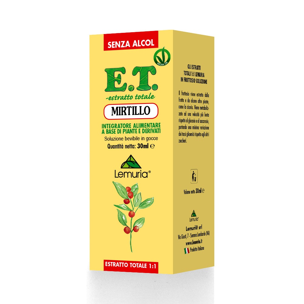 Mirtillo Estratto Titolato30Ml