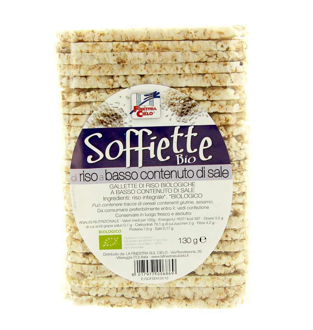 Soffiette Bio Senza Sale S/G
