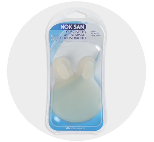 Nok San Cuscino Metatarsale S/M 2 Pezzi
