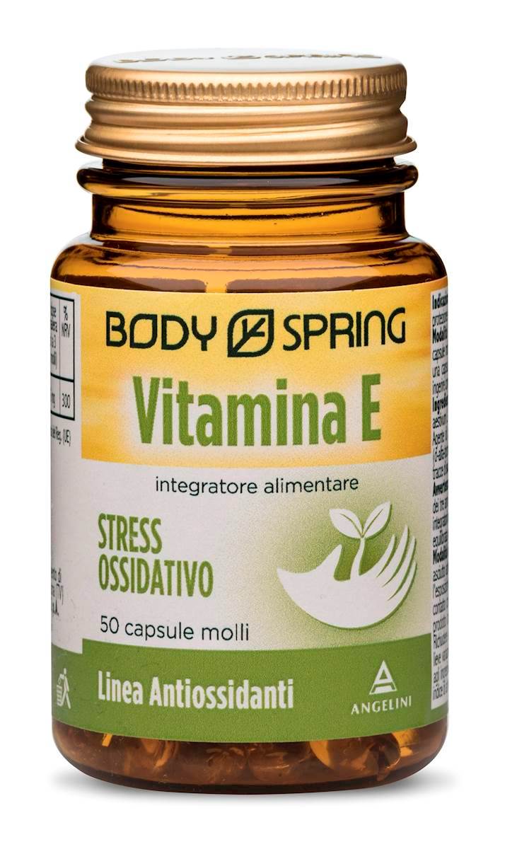Body Spring Vitamina E Integratore Antiossidante 50 Capsule