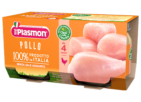 Plasmon Omogenizzato Pollo 2 Vasetti da 80 g