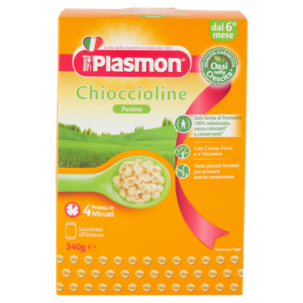 Plasmon Pastina Chioccioline 340 g