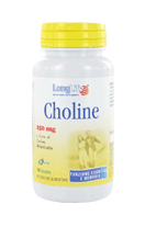 LongLife Choline Integratore Tonico 100 Tavolette