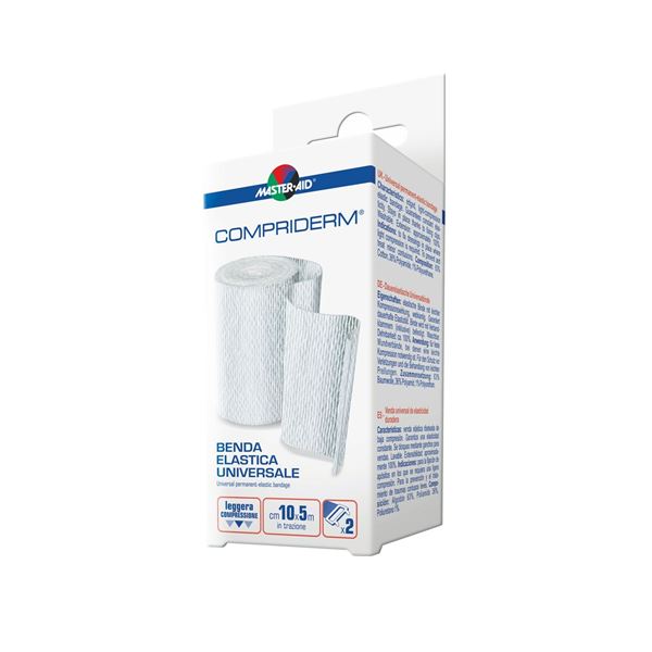 Compriderm Benda Elastica Non Adesiva Per Un Leggero Sostegno cm 6x5m