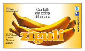 Zigulì Banana Blister 36 Palline